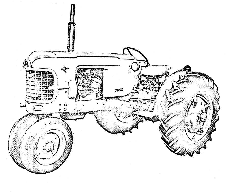 Cas IH 300 et 301 Diesel Tractor Operator's Manual