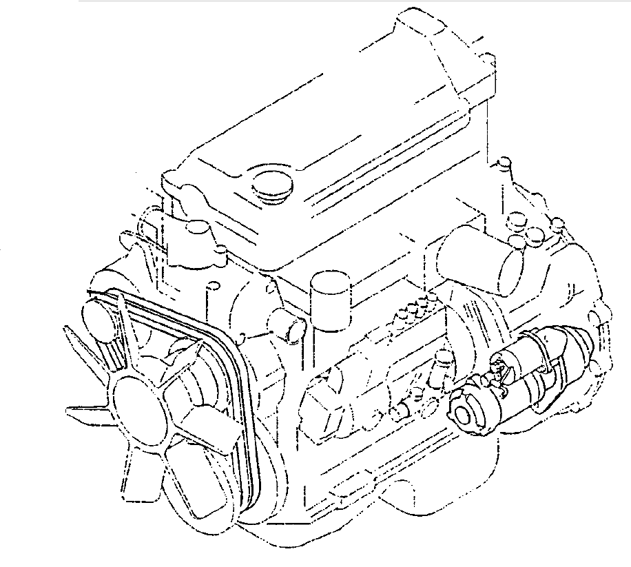 Manual oficial de mantenimiento de talleres para motores Hino j05d - ti j05e - ti