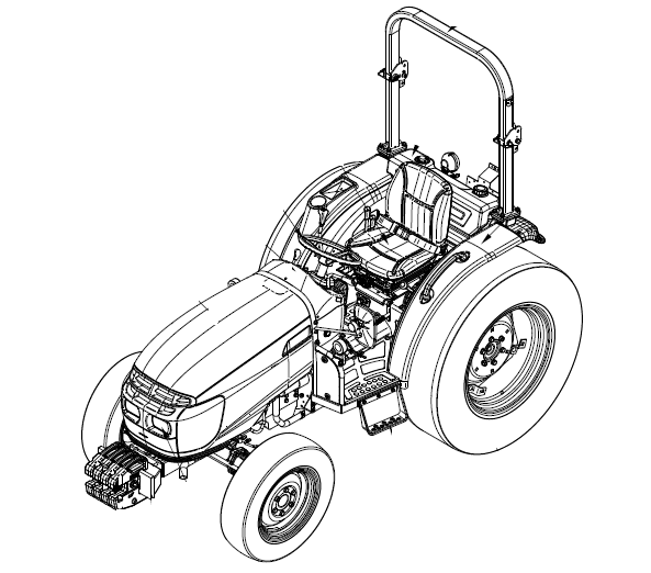 Case IH Maxxfarm 35 Traktoroperatorhandbuch PN 52105403