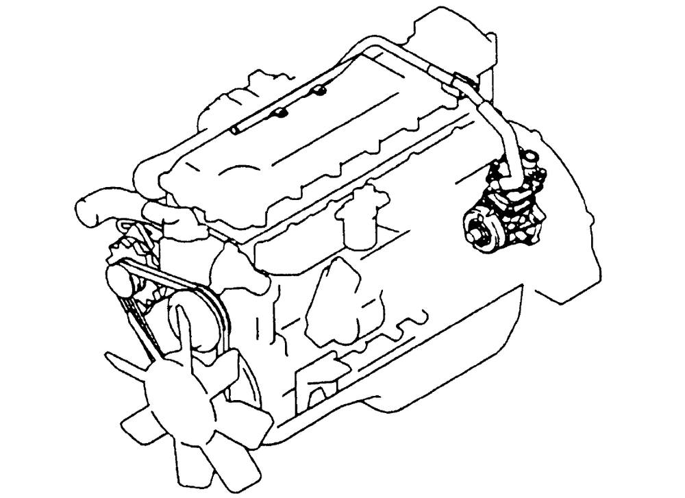 Hino J08C-TI Motor Officiële werkplaats Reparatie handboek