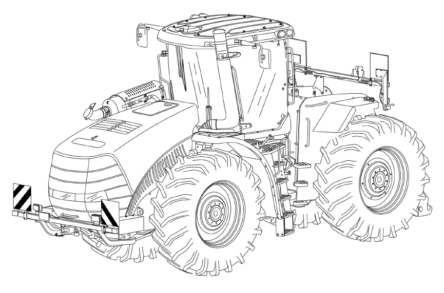 Caso IH Steiger 350 400 450 500 550 600 Tier 4 Manual del operador del tractor PN 84532649