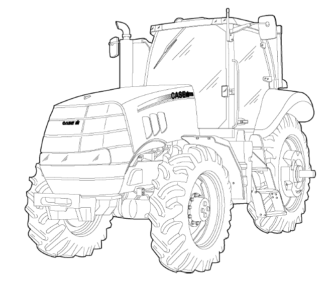 Caso IH Magnum 180 190 210 Tractors Manual del operador PN 87750194