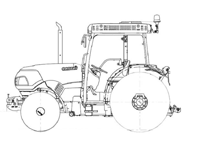 Caso IH Quantum 80N 90N 100N 110N Manual del operador del tractor PN 51602349
