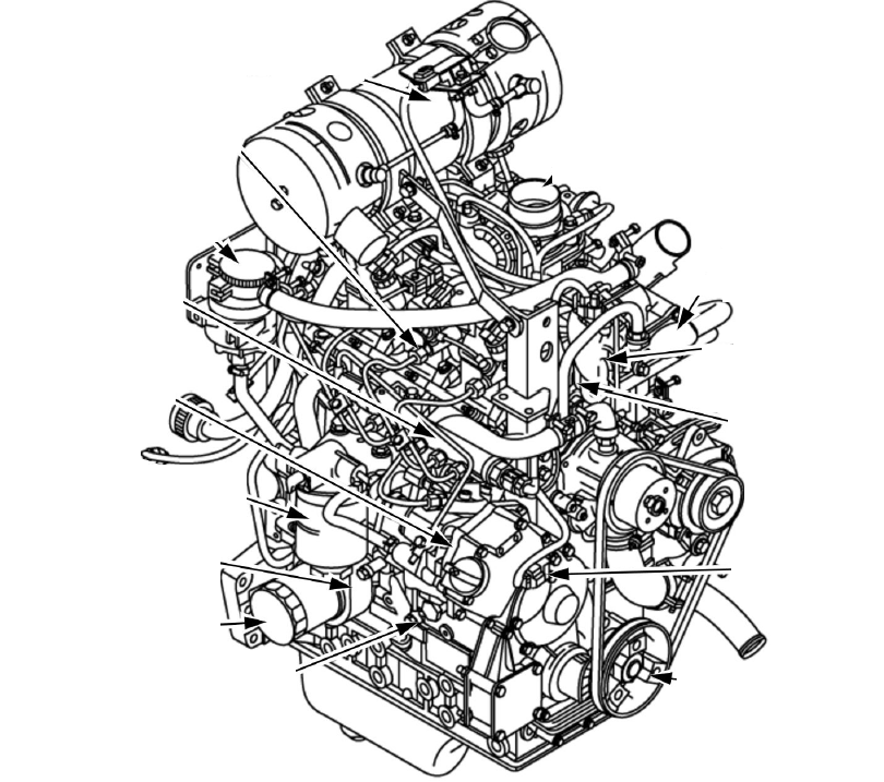 Case IH N4LDI-TA-45SL N4LDI-TA-50SL ISM TIER 4-motor Officiële Workshop Service Reparatiehandleiding