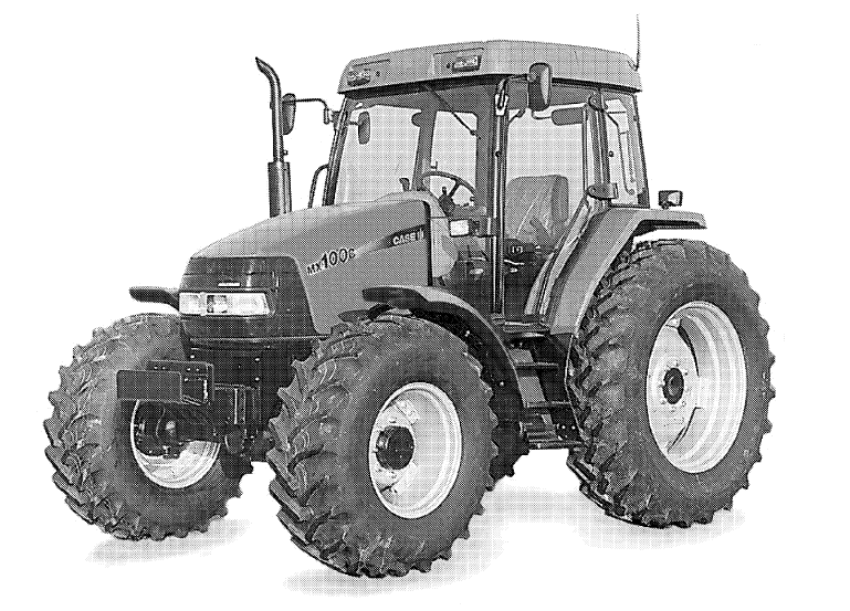 Zaak IH MX80C MX90C & MX100C Tractors Official Operator's Manual