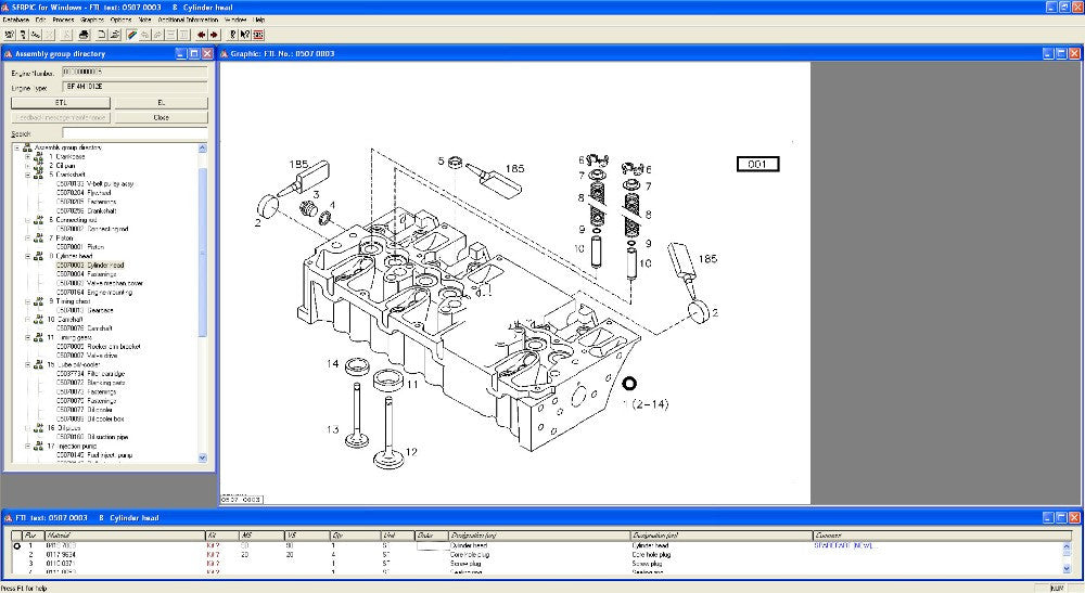 
                  
                    Catálogo de piezas electrónicas de Deutz Serpic 2012 (EPC) para Deutz Todos los modelos hasta 2012
                  
                