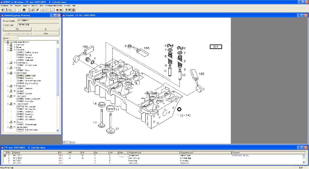 Deutz Serpic 2012 Electronic Parts Catalog (EPC) for Deutz All Models Up to 2012