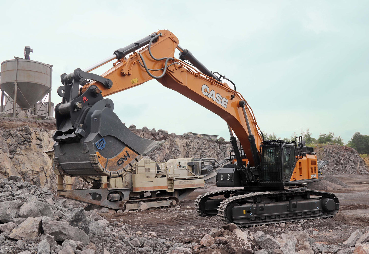 Cas CX750D Crawler Excavator Official Workshop Service Repair Manual