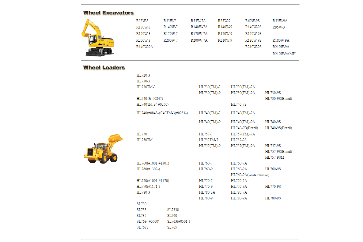 
                  
                    HYUNDAI CERES 2014 Servicehandleidingen - Alle Modellen en series voor bouwmachines tot 2015 - dealersoftware
                  
                