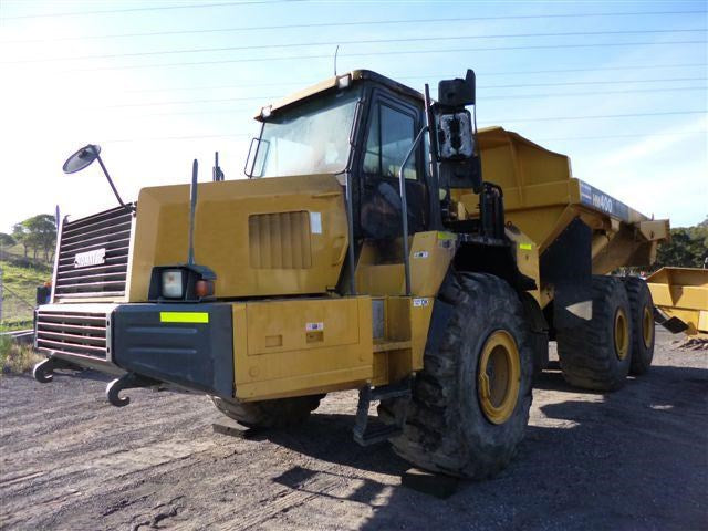 Komatsu Galeo hm400 - 1 manuel officiel d'instructions pour l'assemblage sur le terrain des bennes articulées