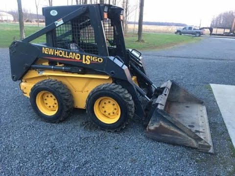 NEW HOLLAND LS160 LS170 Skid Steer Loader Officiële Workshop Service Reparatie Technische handleiding