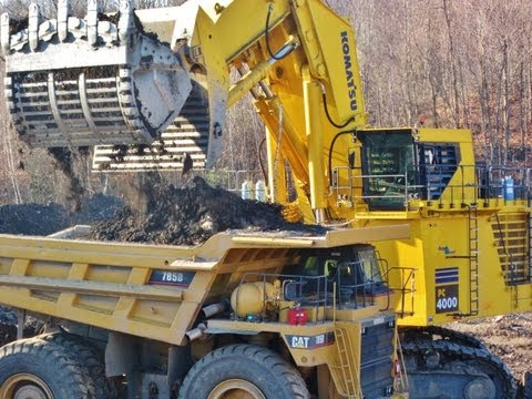 Komatsu PC4000-6 ديزل هيدروليك حفارة