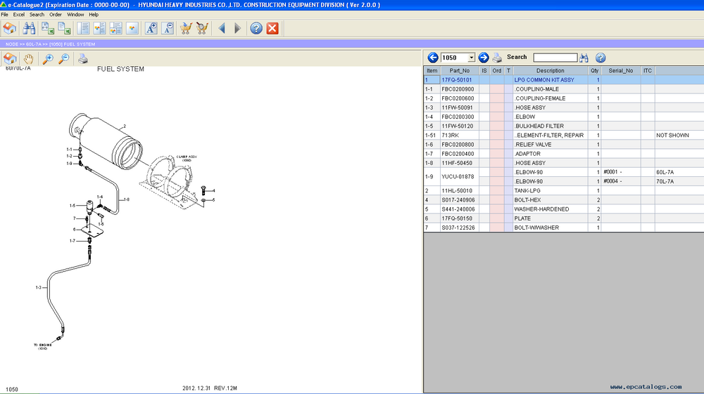
                  
                    Hyundai Heavy Industries] Construction Equipment Parts Catalog 2013 (Hyundai Robex 2013 EPC)
                  
                