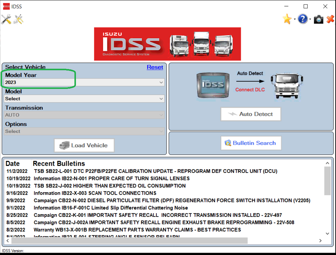 ISUZU IDSS Nouveau service de diagnostic-System-plein et dernier logiciel de diagnostic 2023