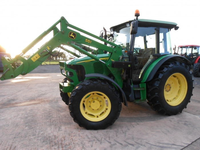 John Deere 5620 5720 5820 2WD of MFWD Tractoren Officiële diagnose en tests Servicehandleiding TM4791