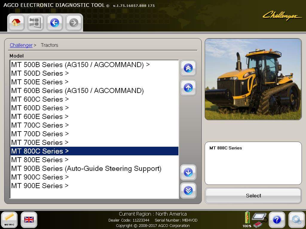 AGCO EDT Electronic Diagnostic Tool 1.107 - Activation For ALL Brands - Latest 2021 Version - Online Installation & Support !