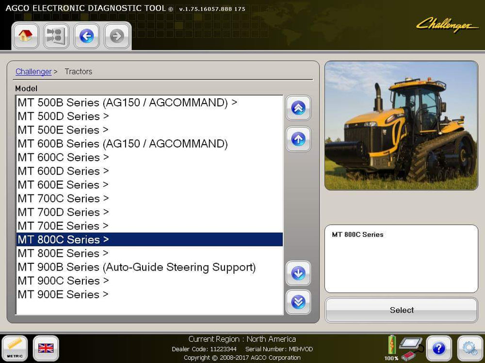 AGCO EDT Electronic Diagnostic Tool 1.80 - Latest Version 2017