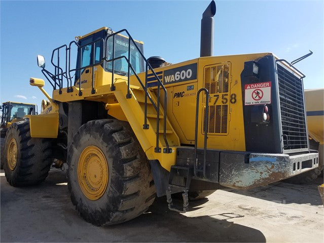 KOMATSU WA600-6R جرافة ذات عجلات ورشة عمل رسمية