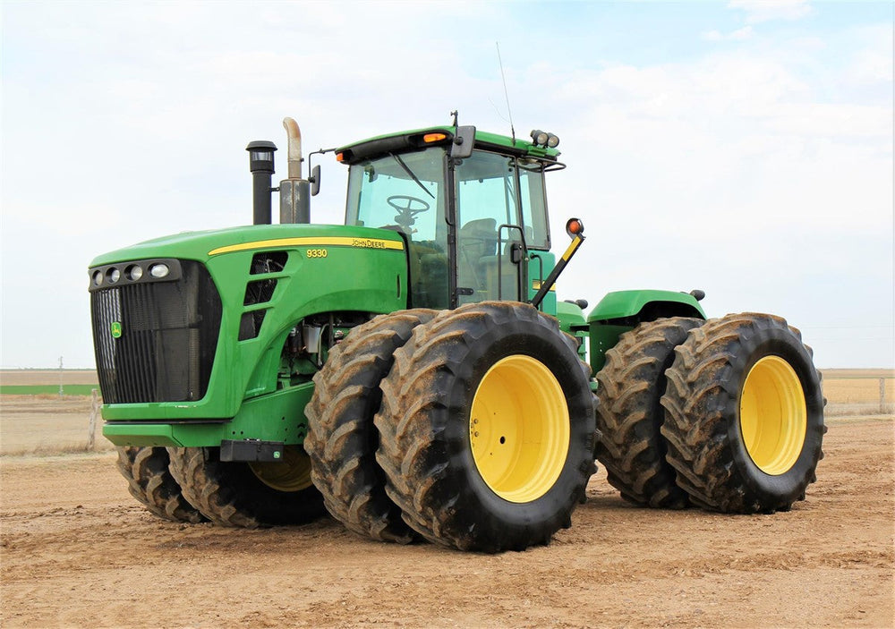 John Deere 9230, 9330, 9430, 9530, 9630 Manual de operadores de tractores articulados (OMAR283034)