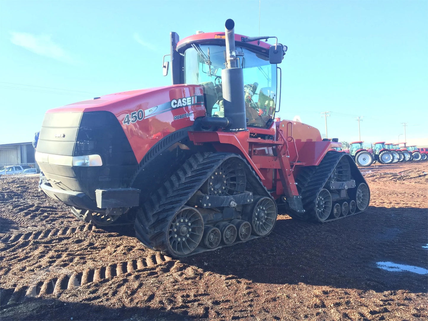 Case IH Quadtrac 450 500 550 600 Tier 2 Manual del operador del tractor PN 84384655