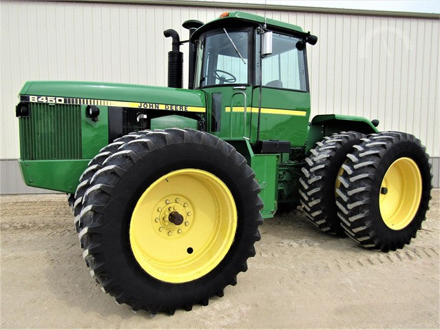 John Deere 8450, 8650, 8850 4WD Articulated Tractors Technical Service Manual (tm1256)