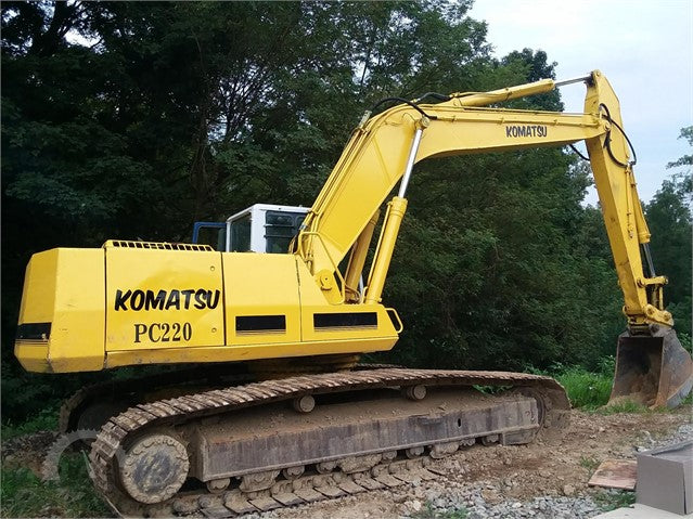 Komatsu PC220LC-5 PC220LC-5 Mighty Hydraulic Excavator Official Workshop Service Manual
