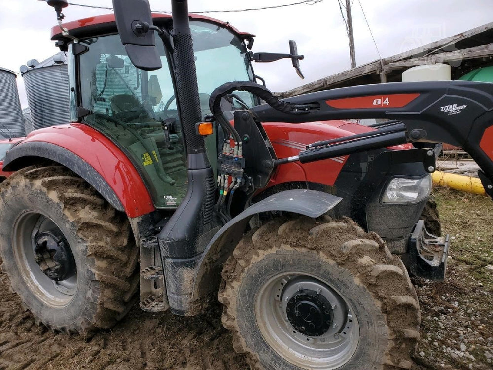 Caso IH Farmall 110U 120U Manual del operador del tractor PN 51537504