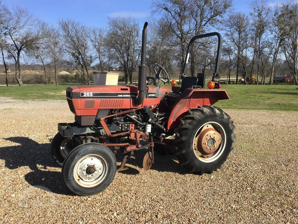 Case IH 265 دليل المشغل الرسمي للمشغل