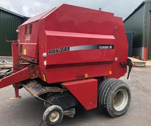 Case IH RBX341 Round Baler Silage Pack Oficial Taller de reparación de servicios