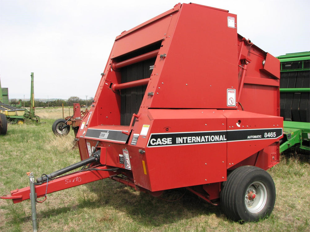 Case IH 8455 8465 BALER ROUNDE AVEC TRACTOR HYDRAULICS MANUEL DE L'OPÉRATEUR OFFICIEL