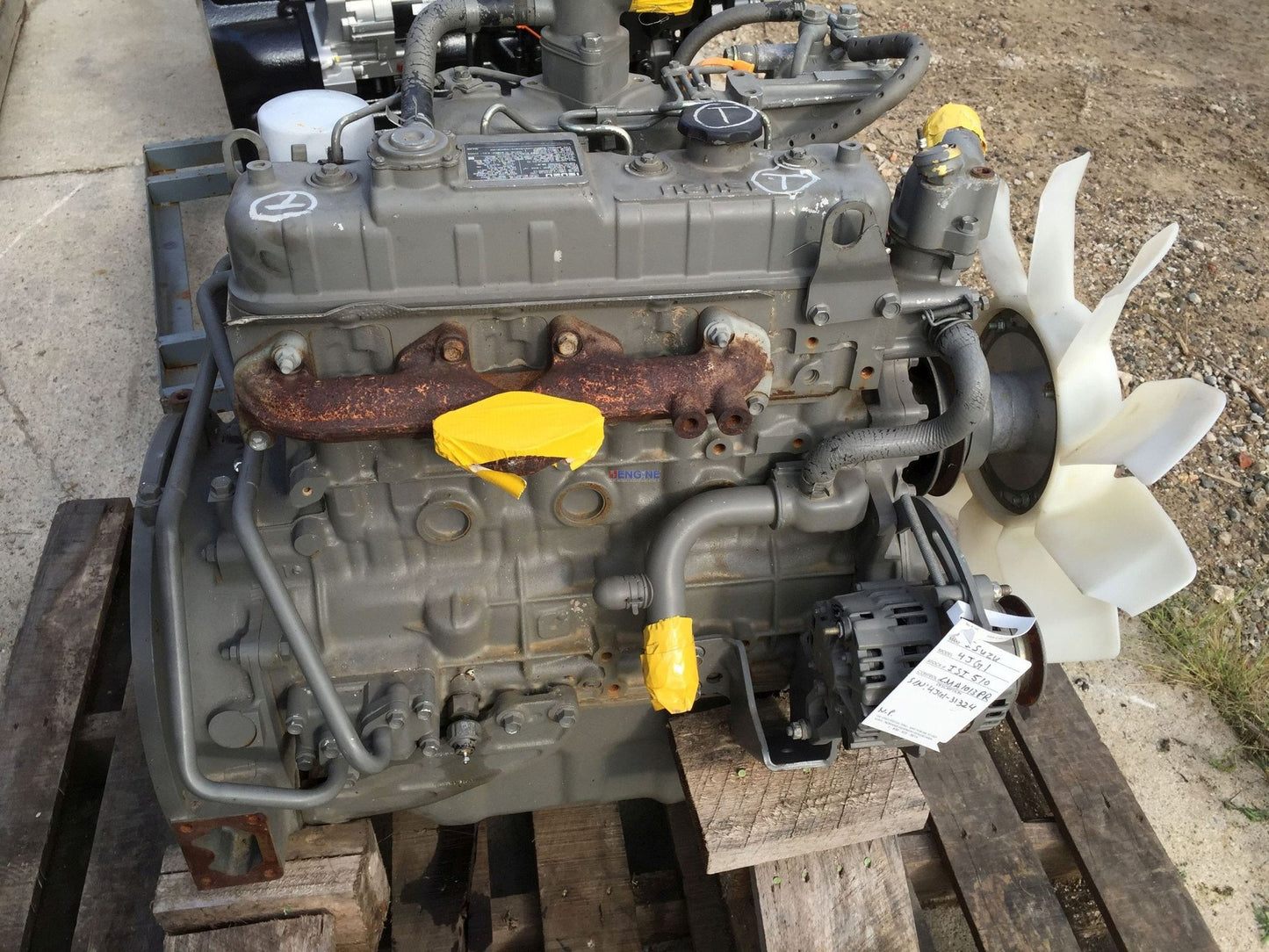 ISUZU 4JG1, A-4JG1 DIESEL MOTOR WORKSHOP SERVICE Reparatiehandleiding