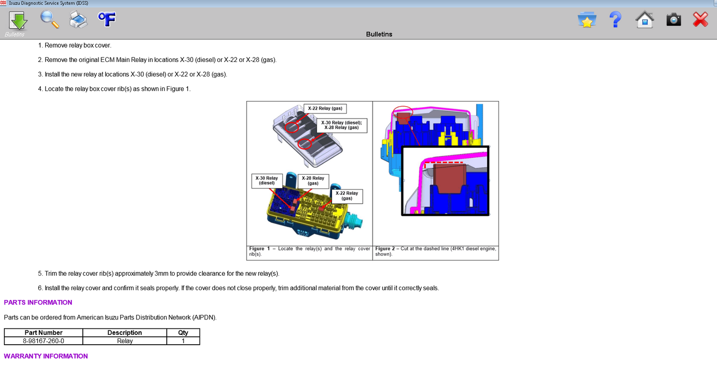 Isuzu Diagnostic Service System IDSS II - Full-Diagnose Software 04/2016 -Full Online Installation und Support