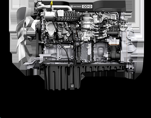 Detroit Diesel EPA07 DD13 Motorbesturingsmodule (MCM) Motor Harnas Officiële bedrading Schematisch