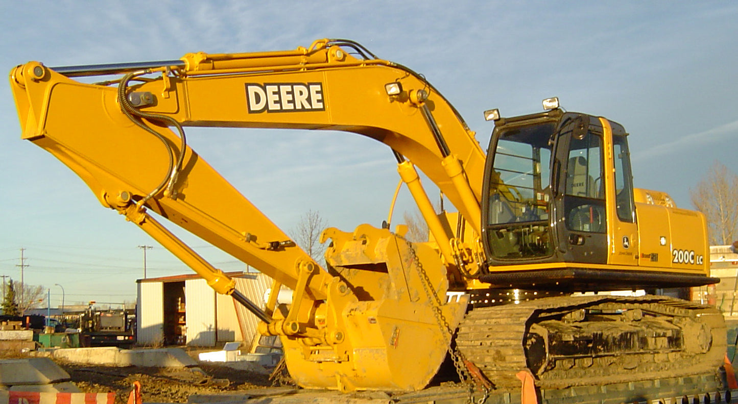 John Deere 200LC Excavator Official Operation and Tests Technical Manual TM1663