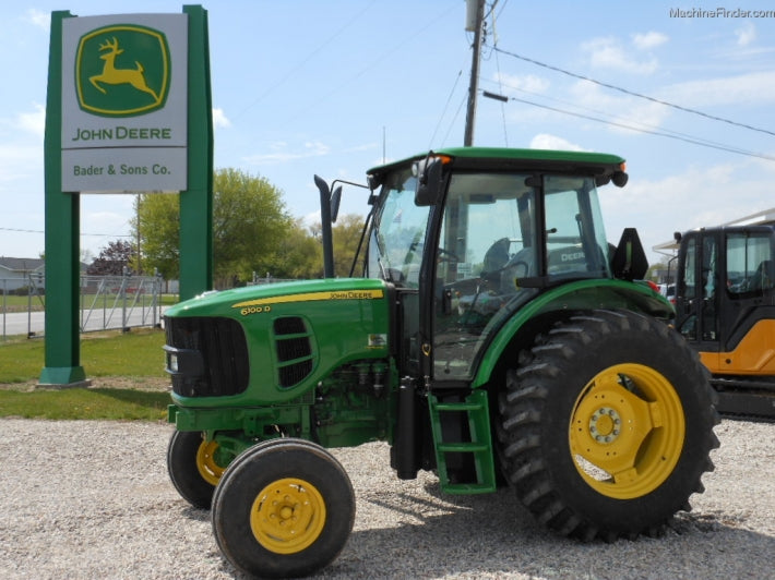 John Deere 6100D 6110D 6115D 6125D 6130D 6140D الجرارات الرسمية دليل خدمة التشخيص والاختبارات