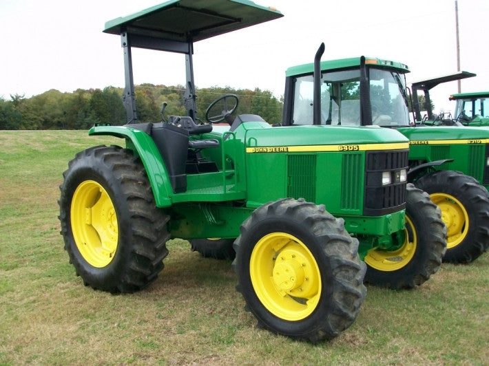 John Deere 6405 en 6605 Tractors Technical Service Manual 1998-2002