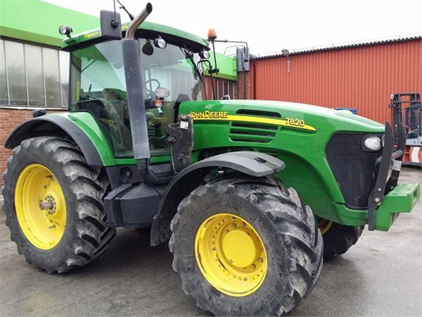 John Deere 7720 7820 و 7920 عملية جرارات واختبار الدليل الفني