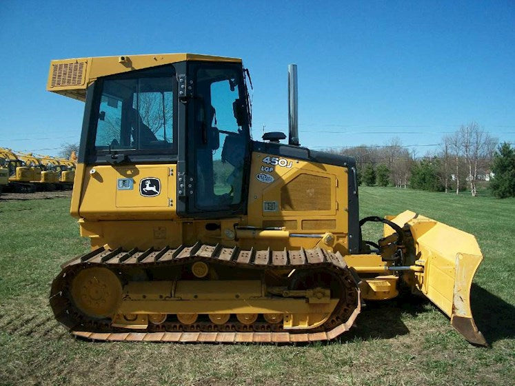 John Deere 450J 550J 650J Crawler Bozer Service officiel Service de réparation Manuel technique