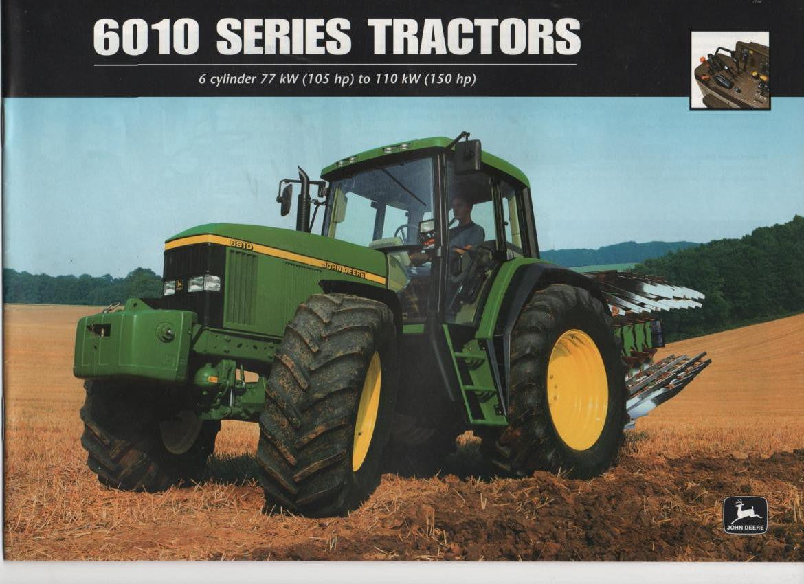 John Deere 6010 6110 6210 6310 6410 6510 6610 Manuel de réparation de services d'atelier