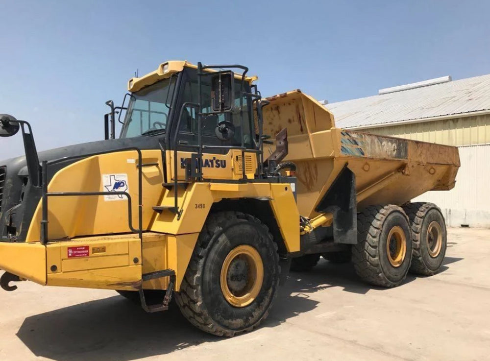 Komatsu HM300-3 Artickck Dump Kump Kاحنة Service Repair Manual