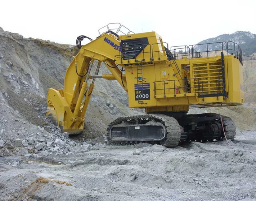 Komatsu PC4000-6 Electro Hydraulische Graafmachine Mining Germany Official Workshop Service Handleiding