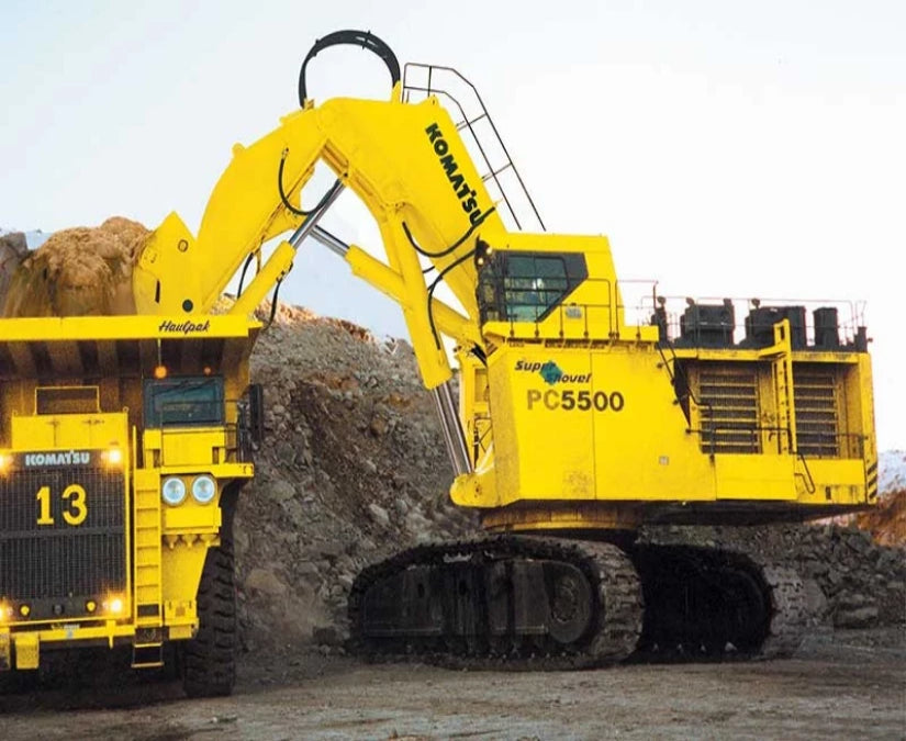 Komatsu PC5500-6 Hydraulische Mijnbouw Shovel Officiële Workshop Service Reparatie Handleiding