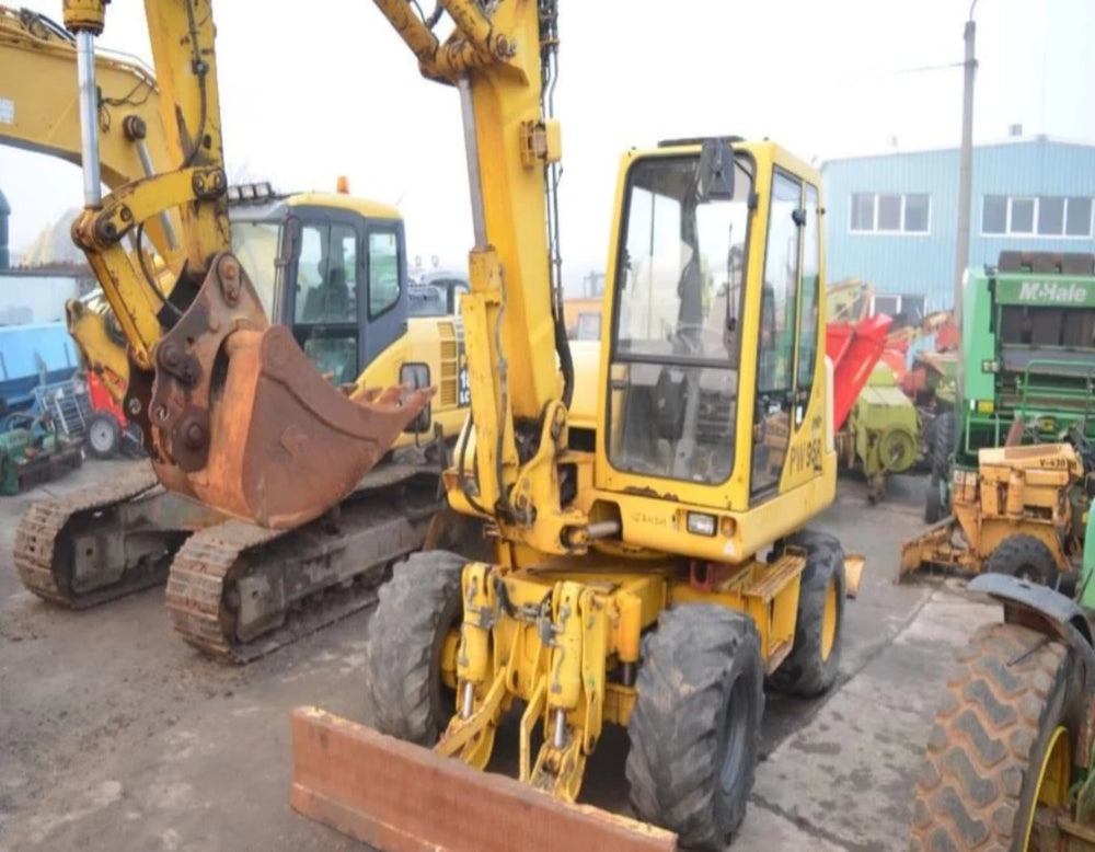 Komatsu PW95R-2 Wheeled Excavator Official Workshop Service Repair Manual