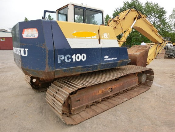 Komatsu PC100-5 PC120-5 Excavator Officiële werkplaats Reparatie Technische handleiding