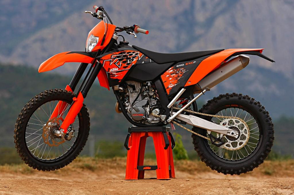 KTM 250 SX-F, EXC-F, EXC-F SIIX DAYS XCF-W, XC-F, SXS-F Maschinenwerkstatt Service Manual 2005-2008