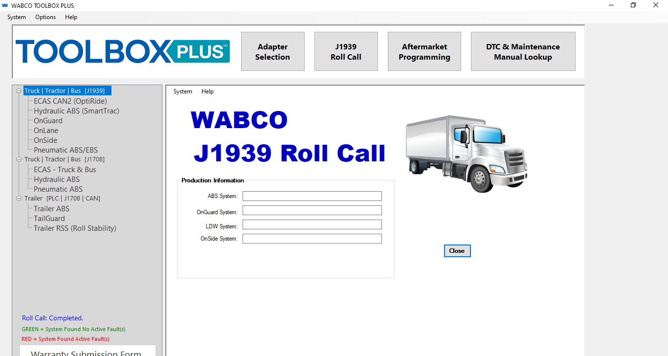 
                  
                    MERITOR WABCO TOOLBOX 13.7 &  ECAS CAN2 V3.00 - ABS And Hydraulic Power Brake (HPB) Diagnostics Software Latest 2023
                  
                