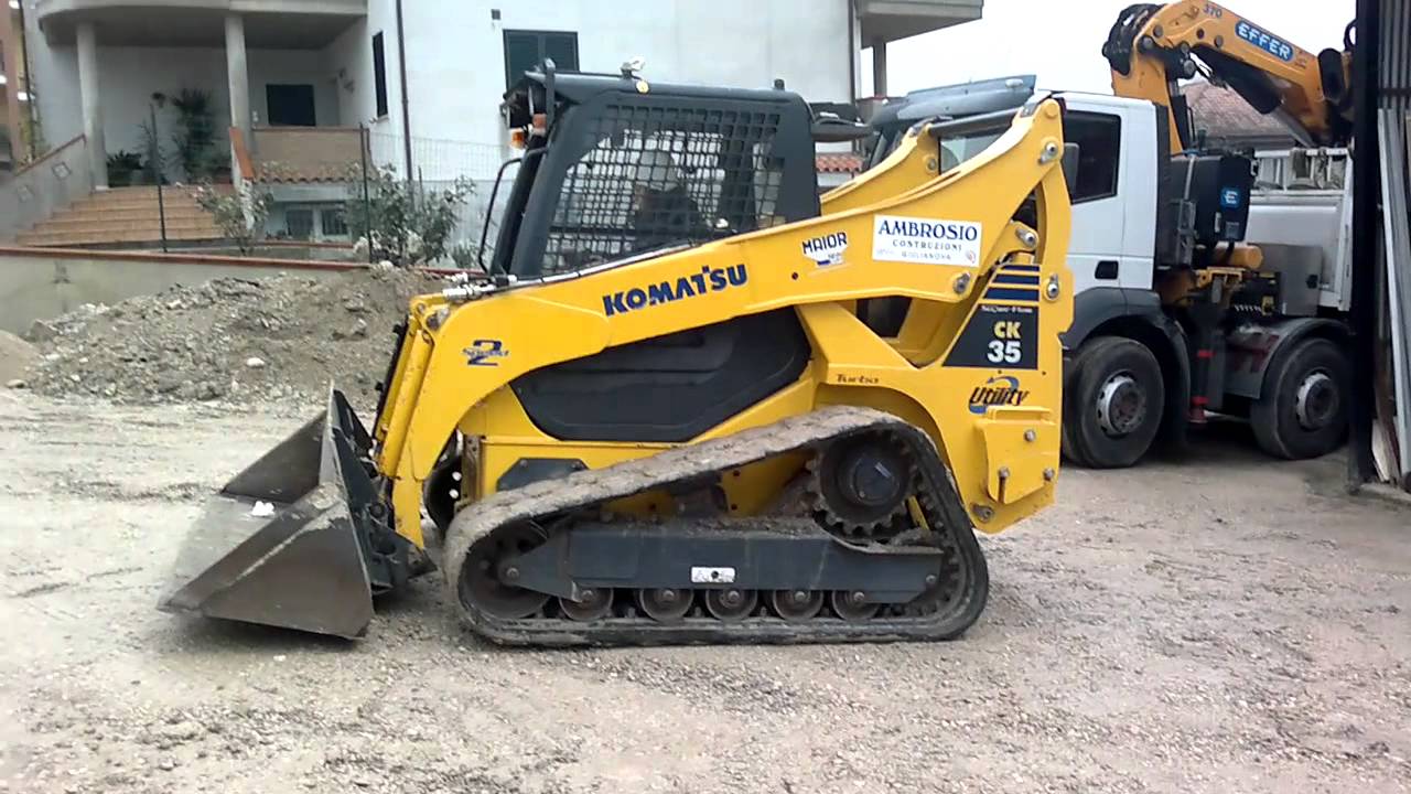 Komatsu CK35-1 Compact Track Loader OEM Official Workshop Service Repair Manual