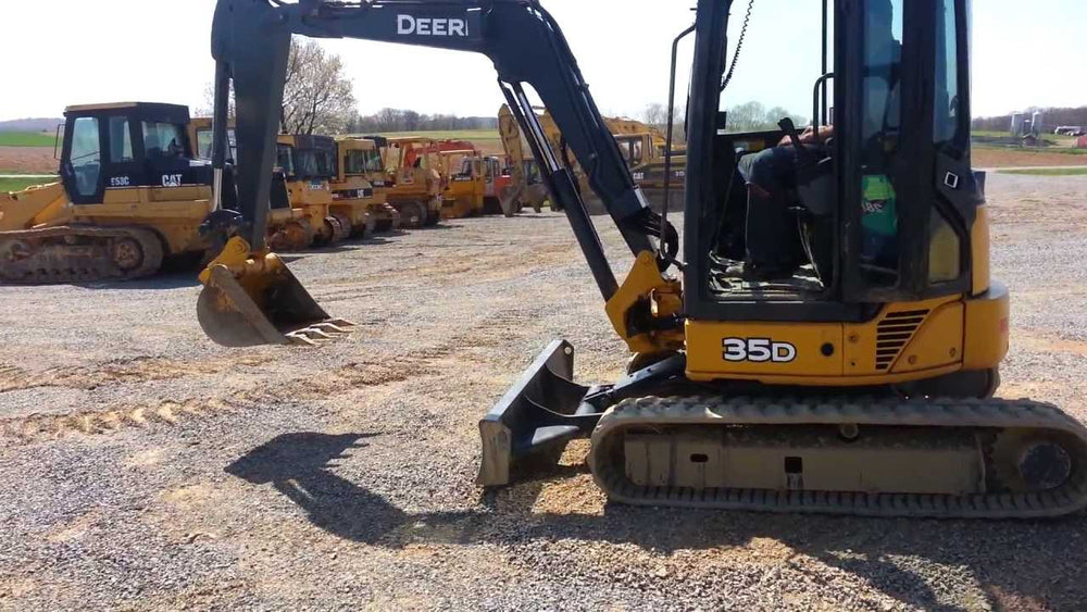 John Deere 35D 50D Excavator Operation & Test Technical Manual TM2263