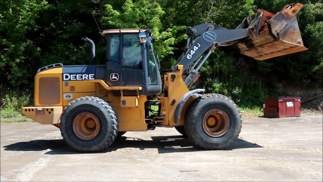 John Deere 644J (SN.-611231), 724J (SN.-611218) 4WD Loader Service Repair Technical Manual (TM2076)