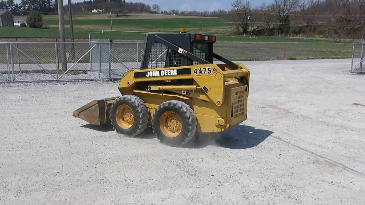 John Deere 4475, 5575, 6675 et 7775 Manuel de service technique Skid Steer Charger